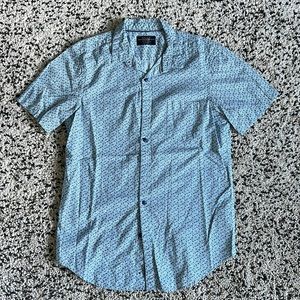 Pull and Bear short sleeve button up shirt